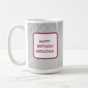 Quilt Geburtstag an Oma Kaffeetasse