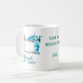 Quilt Group Quilting Club Individuelle Name Kaffeetasse (Vorderseite Links)