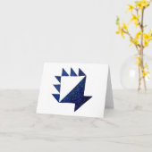 Quilt Guild 2025 Karte (Gelbe Blume)