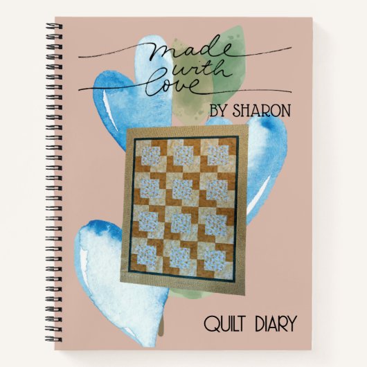 Quilt Hobby-Projekte Notizblock (Vorderseite)