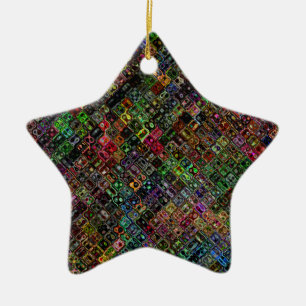 Quilt Keramikornament