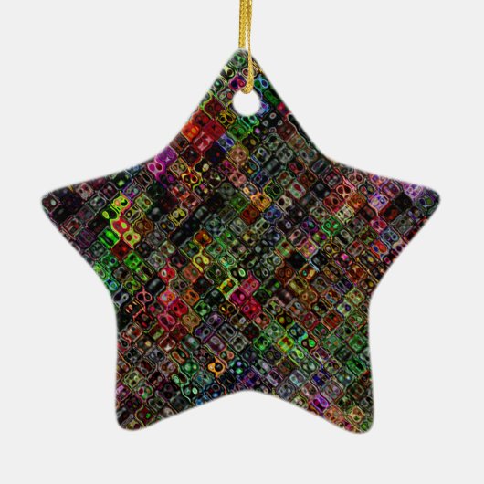 Quilt Keramikornament (Hinten)