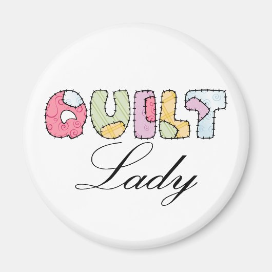 QUILT Lady Magnet (Vorne)