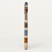 Quilt | LeMoyne Star Antique Patchwork Case-Mate iPhone Hülle (Hinten/Rechts)