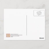 QUILT LINE-Double Wedding Rings- Postkarte (Rückseite)