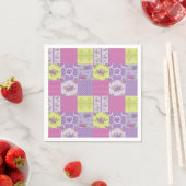 Quilt Look Patches Serviette (Beispiel)