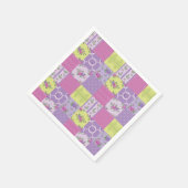Quilt Look Patches Serviette (Ecke)
