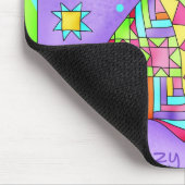 Quilt Lover Dog Mousepad (Ecke)