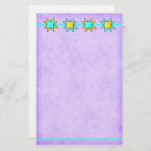 Quilt Lover Dog-Papier, kundenspezifisch Briefpapier (Vorne/Hinten)