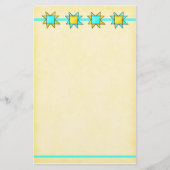 Quilt Lover Dog Stationery individuell anpassbar Briefpapier (Vorderseite)