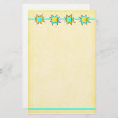 Quilt Lover Dog Stationery individuell anpassbar Briefpapier (Vorne/Hinten)