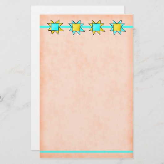 Quilt Lover Dog Stationery individuell anpassbar Briefpapier (Vorne/Hinten)