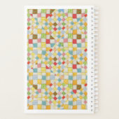 QUILT MOSAIC 5.5x8.5 Planer / Kalender (Rückseite)