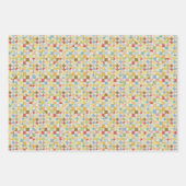 QUILT MOSAIC-Flachfolienpapier Geschenkpapier Set (Vorderseite 3)