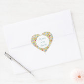 QUILT MOSAIC Heart Matt Stickers (Umschlag)