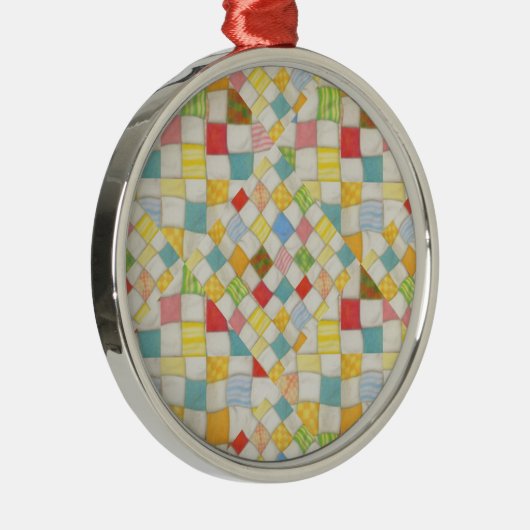 QUILT MOSAIC Premium Runde Ornamente (Rechts)