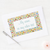 QUILT MOSAIC Rectangle Matt Stickers (Umschlag)