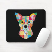 Quilt-Muster-Hund zum Beenden von Lover Quilter Se Mousepad (Mit Mouse)