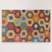 Quilt-Muster-Liebe Quilt-Nähen Puzzle (Horizontal)