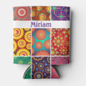 Quilt Name hinzufügen Dosenkühler (Vorderseite)