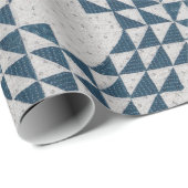 Quilt Ocean Waves Geschenkpapier (Rolleneckpunkt)