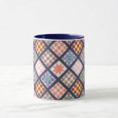 Quilt Pattern Art Cup Tasse (Zentrum)