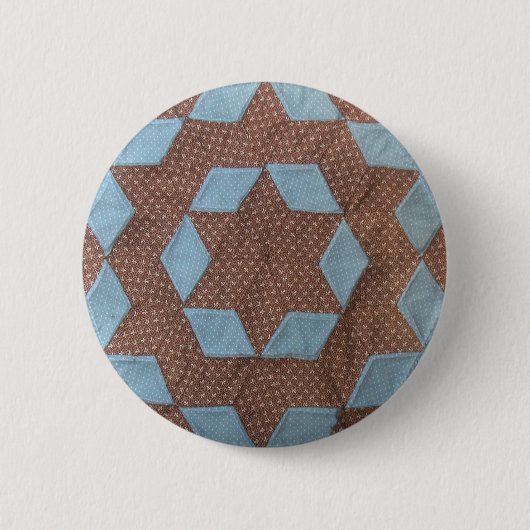 Quilt Pattern - Schloss Button (Vorderseite)