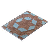 Quilt Pattern - Schloss Notizblock (Linke Seite)