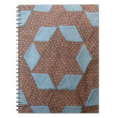 Quilt Pattern - Schloss Notizblock (Vorderseite)