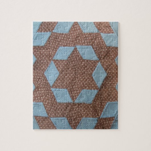 Quilt Pattern - Schloss Puzzle (Vertikal)