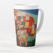 Quilt Poodle Milchtasse (Rechte Ecke)