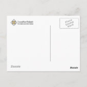 Quilt Postcard - Beveled Star (rosa/grau) Postkarte (Rückseite)