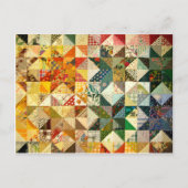 Quilt Postkarte (Vorderseite)