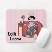 Quilt Queen #2Mouse Pad Mousepad (Mit Mouse)
