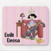 Quilt Queen #2Mouse Pad Mousepad (Vorne)