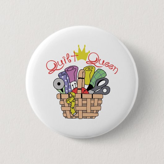 QUILT QUEEN BUTTON (Vorderseite)