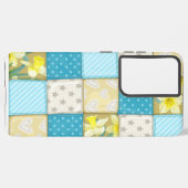 Quilt Samsung Galaxy Hülle (Linke Seite)