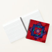 Quilt Square Monogram Notizblock (Innenseite)