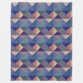 Quilt Square-Muster Fleecedecke (Vorderseite)