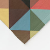 Quilt Square-Muster Fleecedecke (Ecke)