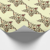 Quilt Star Geschenkpapier (Ecke)
