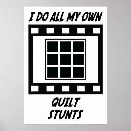 Quilt Stunts Poster (Vorne)