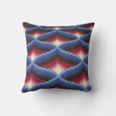 Quilt Top 11 Design-Kissen Kissen (Rückseite)