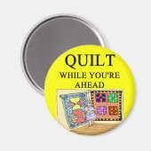 QUILT-Witz Magnet (Vorderseite/Rückseite)