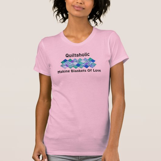 quiltaholisch T-Shirt (Vorderseite)