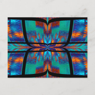 Quilted Butterfly 10 Postkarte
