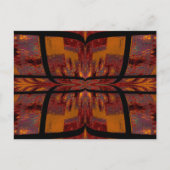 Quilted Butterfly 12 Postkarte (Vorderseite)