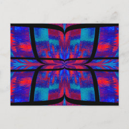 Quilted Butterfly 17 Postkarte