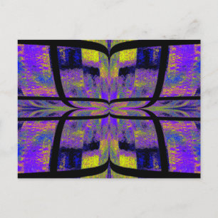 Quilted Butterfly 18 Postkarte
