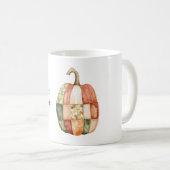 Quilted Pumpkin Patches Kaffeetasse (VorderseiteRechts)